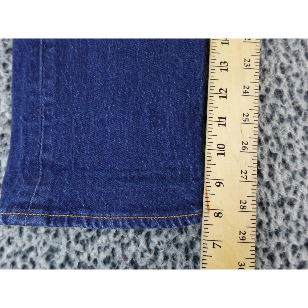 Levi's 501 Premium 93' Original Fit Button Fly Dark Wash Denim Jeans Sz 29x30 - Picture 8 of 16